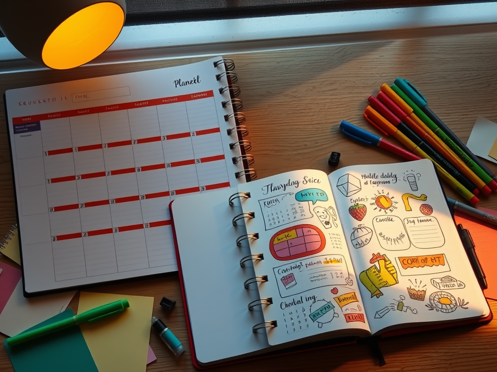 Planner mensuel VS bullet journal : quelle méthode rend vraiment plus productif ? 📅✍️
